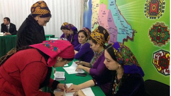 برگزاری انتخابات ریاست جمهوری  در ترکمنستان